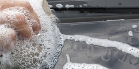 Универсальная мочалка для мытья автомобиля