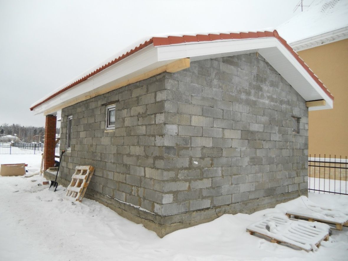 Бани Из Пеноблока Фото Внутри