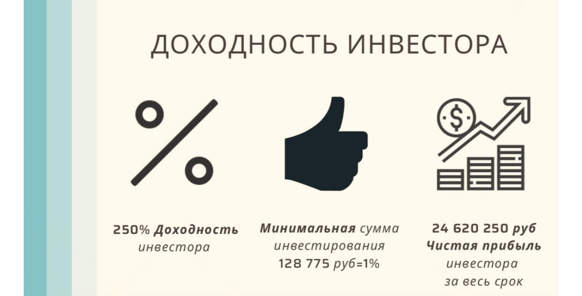 Для получения подробной презентации и фин. модели пишите в личные сообщения