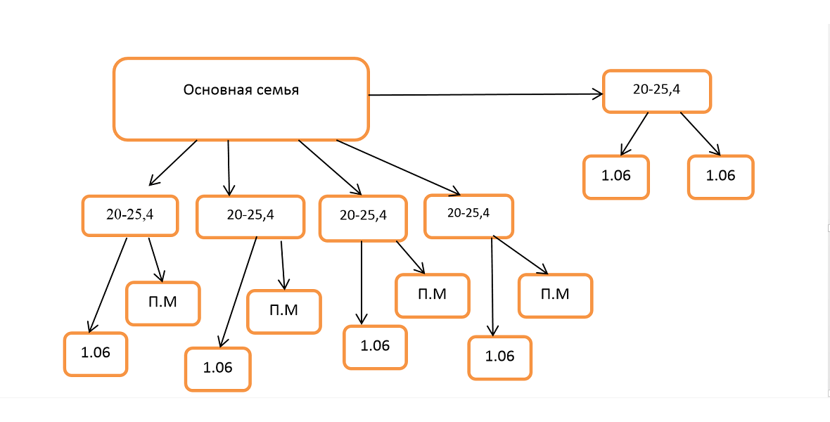 Структурная схема ускоренного размножения пчелосемей